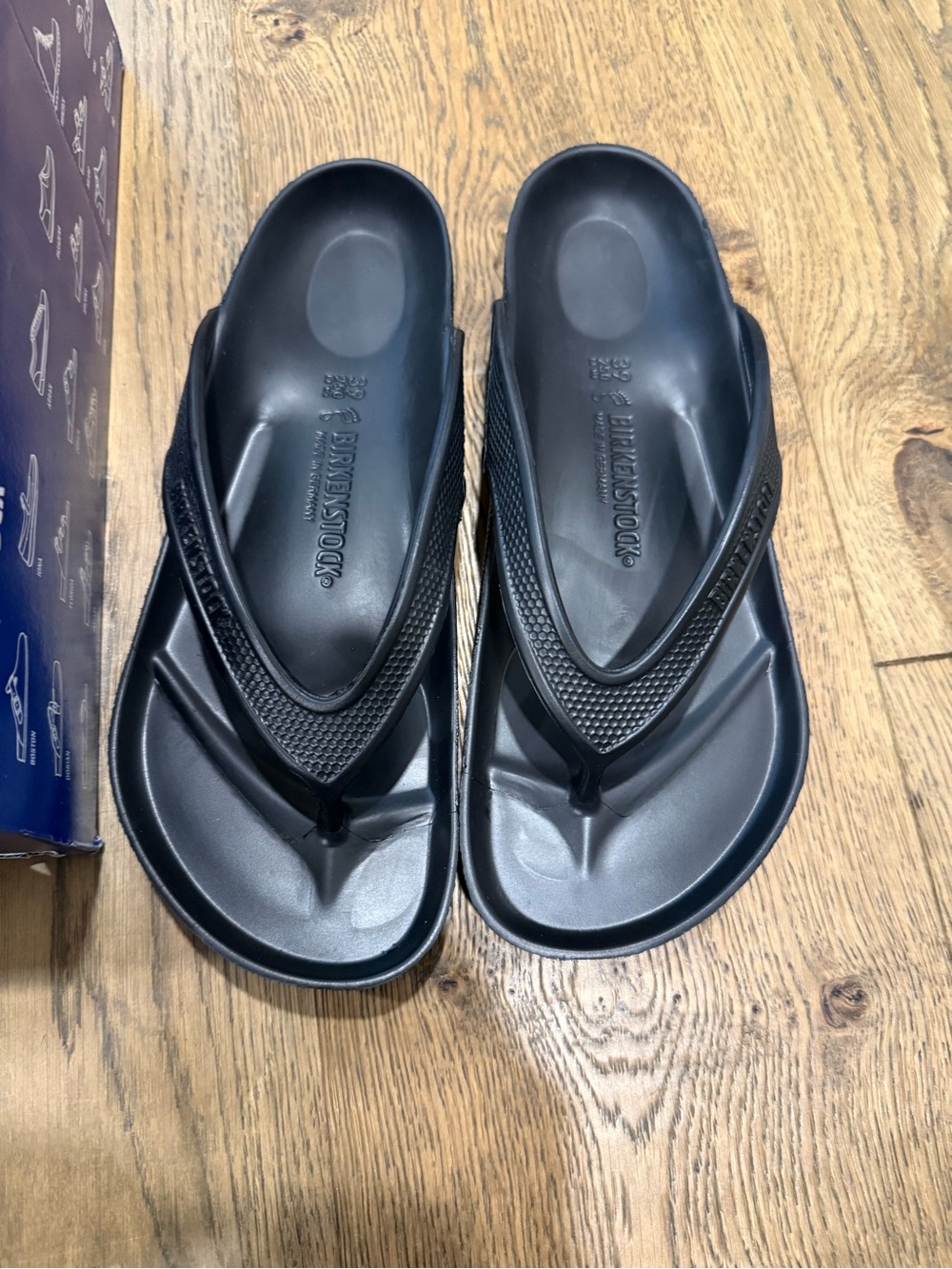 Birkenstock Men's Black EVA Thong Sandals